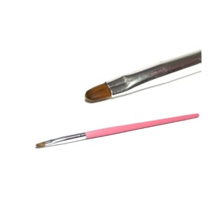 Rounded gel brush /8/ 1 piece