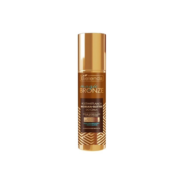 Bielenda MAGIC BRONZE rozświetlająca Mgiełka-Glitter do ciała 75 ml