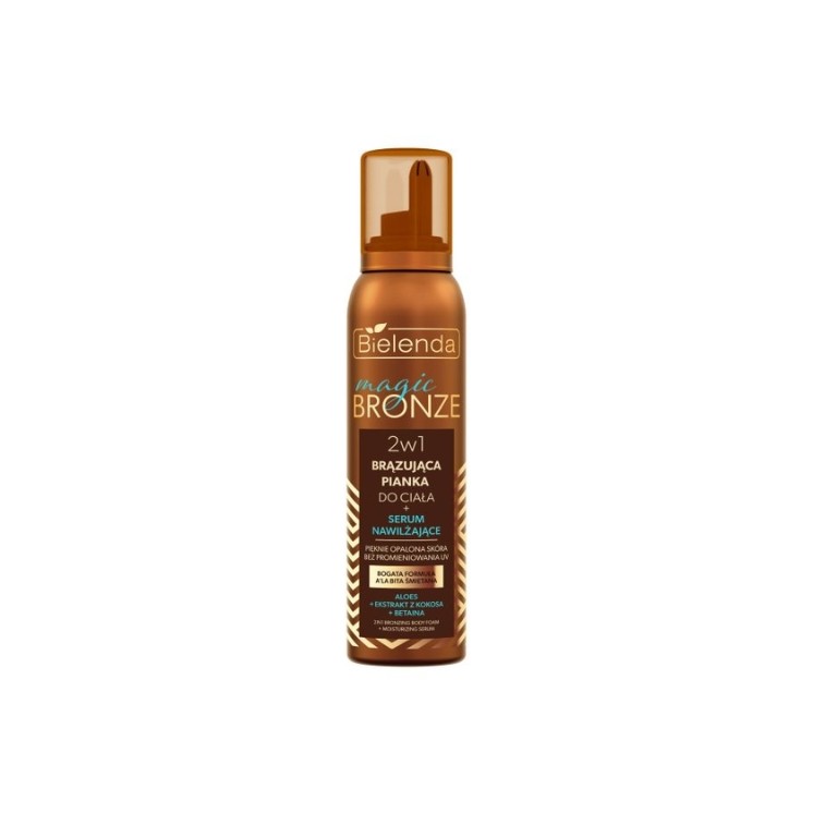 Bielenda MAGIC BRONZE 2w1 brązująca Pianka-serum do ciała 200 ml