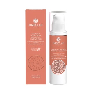 BasicLab Capillus Conditioner for Curly and Wavy Hair 250 ml
