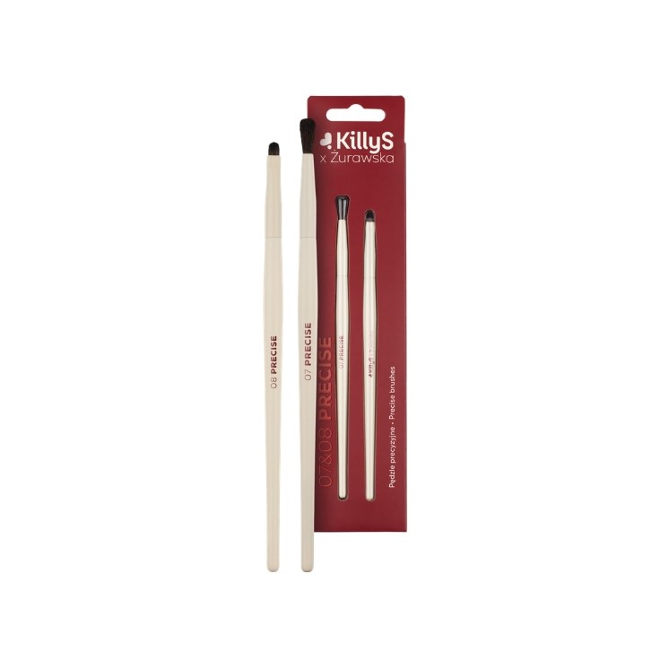KillyS x Żurawska Precision Brushes 2 pieces
