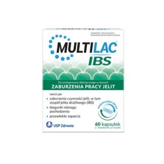 Multilac IBS Sodium Butyrate 300mg 60 Capsules
