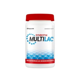 Multilac Synbiotic (probiotic + prebiotic) 50 capsules