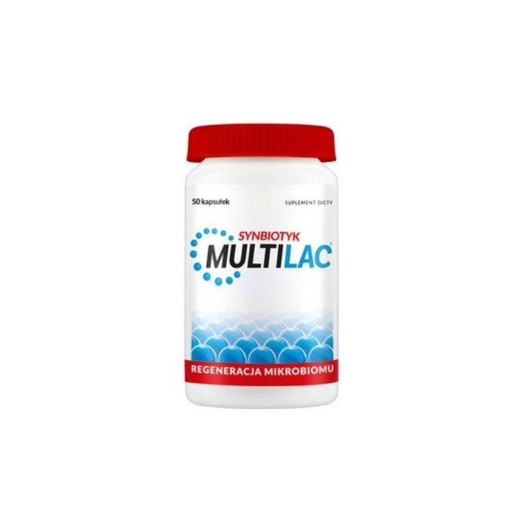 Multilac Synbiotic (probiotic + prebiotic) 50 capsules