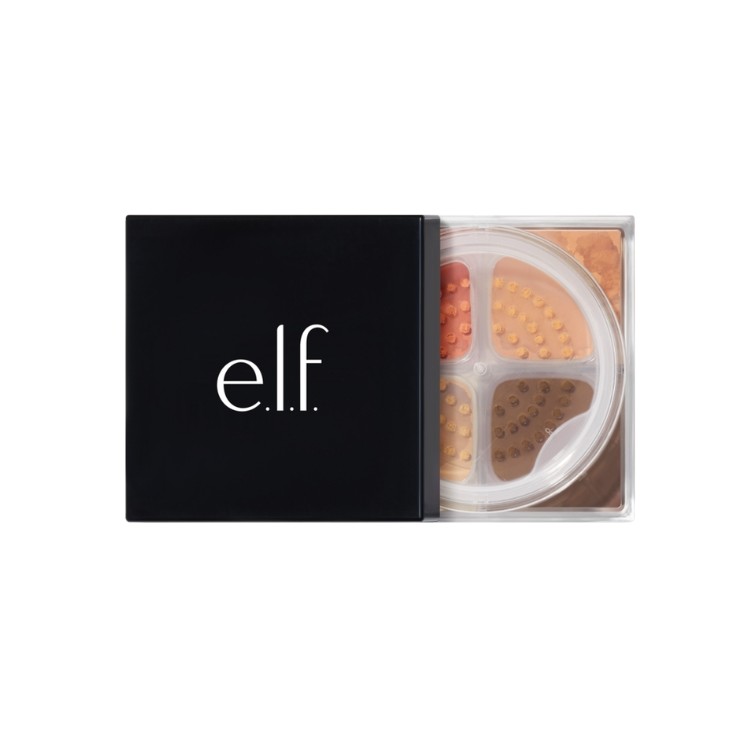E.L.F. Set It Bright sypki Puder do twarzy Deep-Rich 10,6 g