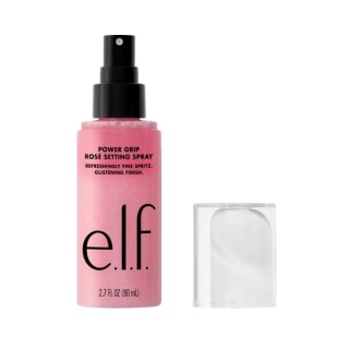 ELF Power Grip Rose Two-Phase Makeup Setting Spray with Particles 80 ml
