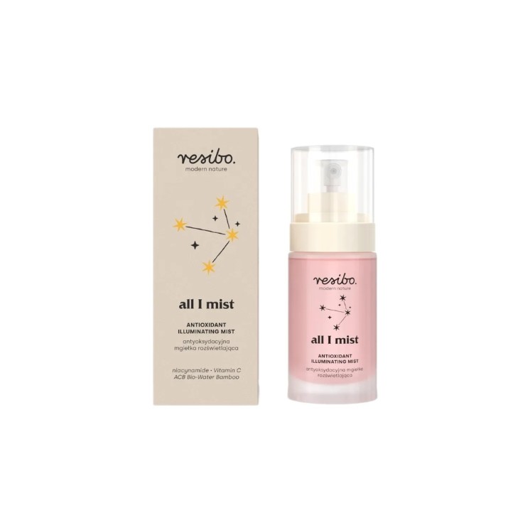 Resibo All I Mist antyoksydacyjna Mgiełka rozświetlająca do twarzy 30 ml