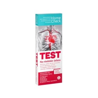 Home Check Test kasetowy Niedobór żelaza 1 sztuka