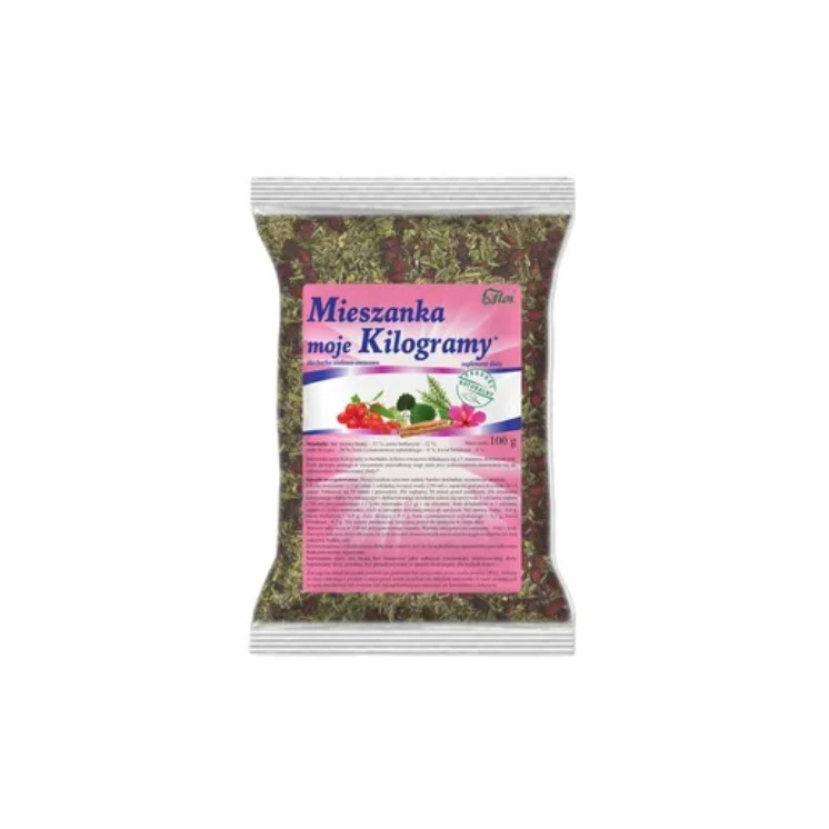 Flos Mieszanka Moje Kilogramy Herbatka ziołowo-owocowa 100 g