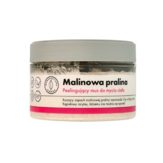 Manufaktura Piękna Exfoliating Body Washing Mousse Raspberry Praline 250 g