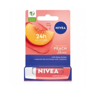 Nivea ochronna Pomadka do ust Peach Shine 4,8 ml