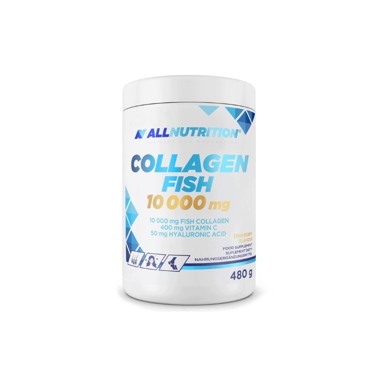 AllNutrition Collagen Fish 10000mg Strawberry 480 g