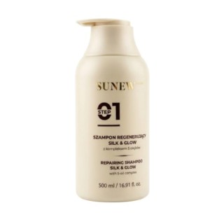 Sunew Med+ Silk& Glow Regenerating Hair Shampoo 500 ml