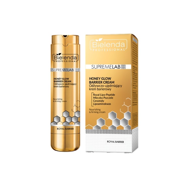 Bielenda Professional Supremelab Honey Glow Barrier Cream Nourishing and Firming Barrier Cream 45 ml