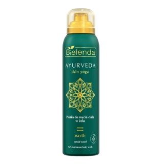 Bielenda Ayurveda Skin Yoga Pianka do mycia ciała w żelu Earth 150 ml