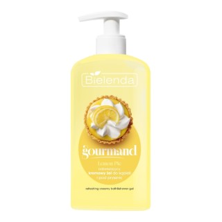 Bielenda Gourmand Lemon Pie odświeżający, kremowy Żel do kąpieli i pod prysznic 300 ml