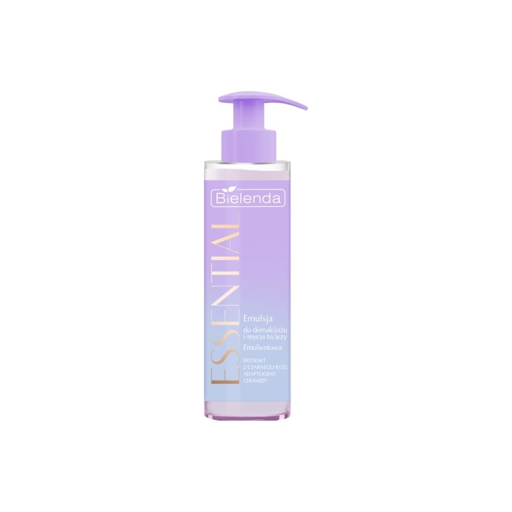 Bielenda Essential emolientowa Emulsja do demakijażu i mycia twarzy 190 ml