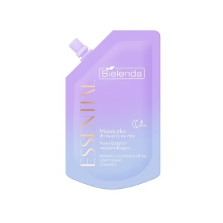 Bielenda Essential nawilżająco-rozświetlająca Maseczka do twarzy Sleeping beauty 40 g