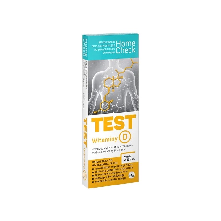 Home Check Test Witaminy D Test do oznaczania stężenia witaminy D we krwi 1 sztuka